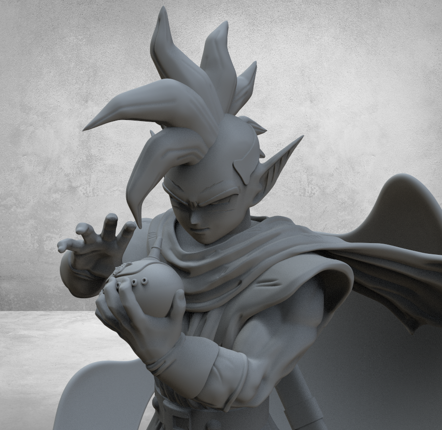 Download STL file Tapion Dragon Ball • 3D printing model ・ Cults